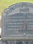 
Johann F. GESLER,
husband father,
died 14 Dec 1943 aged 74 years;
Wilhelmine J. GESLER,
mother,
died 21 June 1952 aged 82 years;
Dugandan Trinity Lutheran cemetery, Boonah Shire
