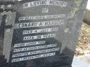 Leonard A. MARSCHKE,
son brother,
died 4 July 1950 aged 36 years;
Dugandan Trinity Lutheran cemetery, Boonah Shire