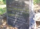 Ada Louisa MELLOY 18 Mar 1941 aged 73 (husband) Charles Frederick (MELLOY) 20 Dec 1947? aged 83 South Brisbane (Dutton Park) Cemetery  