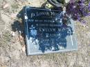 
Evelyn May RADUNZ
b: 29 Dec 1909, d: 17 May 1995
Eagleby Cemetery, Gold Coast City
