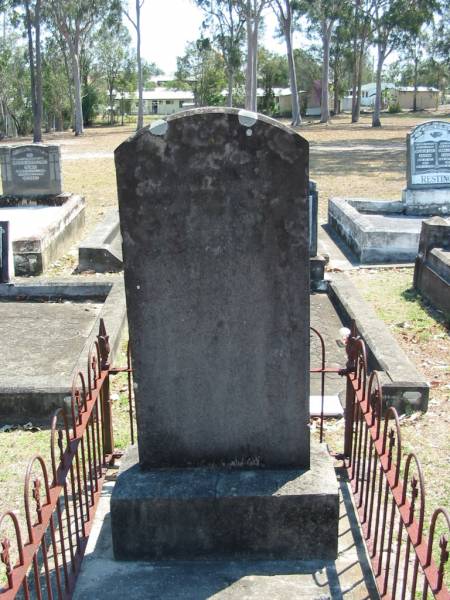 Carl Friedrich FELS  | geb 20 Apr 1835, gest 7 Jun 1906?  | Eagleby Cemetery, Gold Coast City  | 