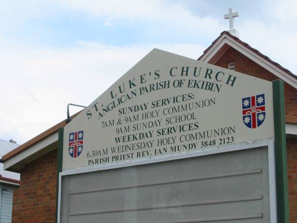 St Luke's Anglican Church, Ekibin, Brisbane  | 