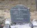 
Florence Isabel CASTLE, wife,
1905 - 1941;
Emu Creek cemetery, Crows Nest Shire
