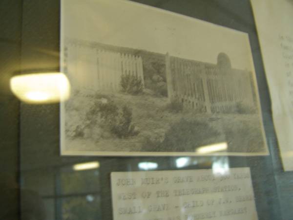 John Muir,  | Eucla museum,  | Nullarbor Plain,  | Eyre Highway,  | Western Australia  | 