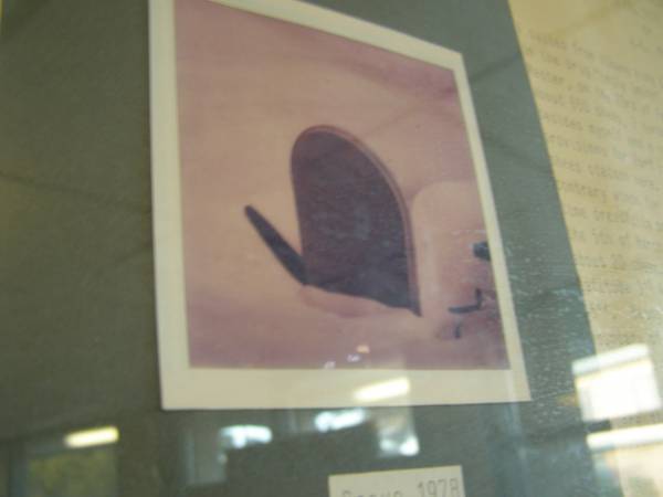 John Muir,  | Eucla museum,  | Nullarbor Plain,  | Eyre Highway,  | Western Australia  | 