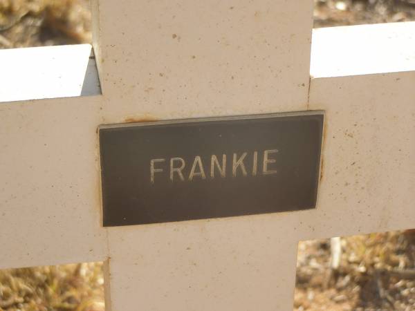 Frankie  |   | Exmouth Cemetery, WA  |   | 