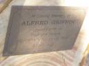 
Alfred GRIFFIN
b: 2 Jan 1915
d: 4 Dec 1990
father of Paul, Angela

Exmouth Cemetery, WA


