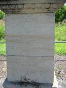
Alexander BALBI esq
of Malta
died Apr 19 1867 aged 44
Fassifern Pioneer Cemetery
