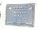 Maureen Joyce FRANCIS, mother, 25-9-1932 - 11-9-1999; Fernvale General Cemetery, Esk Shire 