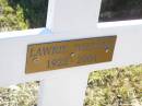 
Lawrie WIELAND,
1922 - 2004;
Fernvale General Cemetery, Esk Shire
