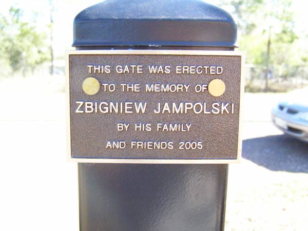 Zbigniew JAMPOLSKI;  | Fernvale General Cemetery, Esk Shire  | 