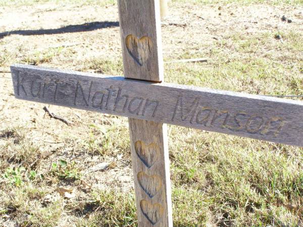 Karl Nathan MANSON;  | Fernvale General Cemetery, Esk Shire  | 