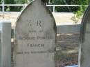 
Mary
wife of
Richard Powell FRANCIS
6 Nov 1937

Francis Look-out burial ground, Corinda, Brisbane
