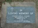Stanser Eardley SPENCER
B: 31-5-1917 (Ceylon)
D: 1-7-1990
The Gap Uniting Church, Brisbane