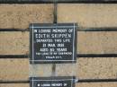 Edith SKIPPEN
21 Mar 1981
aged 85
The Gap Uniting Church, Brisbane