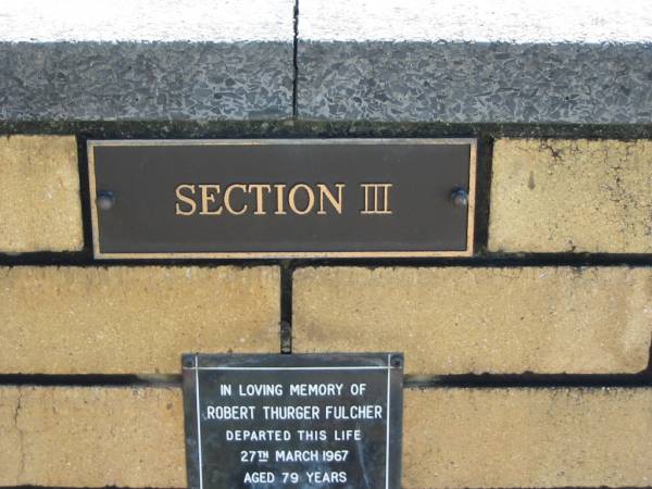 Section III  | The Gap Uniting Church, Brisbane  | 