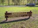 
Gheerulla cemetery, Maroochy Shire 
