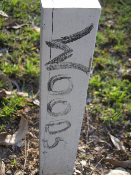 WOODS, HAI-01-14;  | Gheerulla cemetery, Maroochy Shire  | 