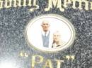 Marie Patricia (Pat) LONGMAN, 24-5-1927 - 23-8-1993, missed by husband Doug; Gleneagle Catholic cemetery, Beaudesert Shire 