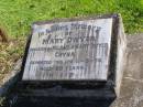 
Mary DWYER,
daughter of Michael & Mary DWYER,
Cryna,
died 11-3-70 aged 69 years;
Gleneagle Catholic cemetery, Beaudesert Shire
