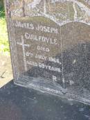 James Joseph GUILFOYLE, died 8 July 1966 aged 69 years; Gleneagle Catholic cemetery, Beaudesert Shire 