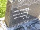 James AYLWARD, died 19 Nov 1964 aged 47 years; Gleneagle Catholic cemetery, Beaudesert Shire 