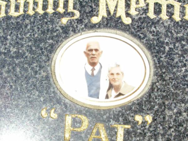 Marie Patricia (Pat) LONGMAN,  | 24-5-1927 - 23-8-1993,  | missed by husband Doug;  | Gleneagle Catholic cemetery, Beaudesert Shire  | 