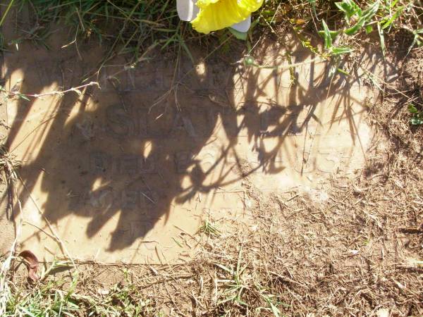 William John SLATTER,  | died 26-9-83 aged 77 years;  | Gleneagle Catholic cemetery, Beaudesert Shire  | 