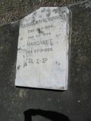 
Frederick W. ROBINSON,
died 21-11-1924;
Margaret, wife,
died 27-3-1923;
Gods Acre cemetery, Archerfield, Brisbane
