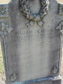 
William PEARSON
12 Sep 1884 aged 60
Gods Acre cemetery, Archerfield, Brisbane
