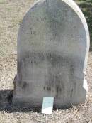 
Elizabeth ALLEN
12 Apr 1869 aged 53
Gods Acre cemetery, Archerfield, Brisbane
