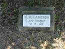 
M M CAMERON (nee) GRENIER
2 Jul 46
Gods Acre cemetery, Archerfield, Brisbane
