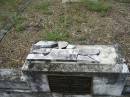 Frederick PALMER 23-10-1879 - 02-1961;
Ellen PALMER nee MAHONEY wife of Frederick died 14 Aug 1938 aged 58 years;
Wallace Henry PALMER 01-11-1913 - 19-05-1978;
Marie Philomena PALMER nee YOUNG wife of Wallace 11-10-1915 - 26-12-1999;
Goodna General Cemetery, Ipswich.