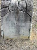 Gustav STOHMASSER, ach Macrz 1896?;
Marthe 1898;
Goodna General Cemetery, Ipswich.