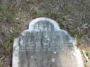 Ephraim H. MORROW died 25 June 1901 aged 36 years;
Goodna General Cemetery, Ipswich.
