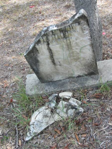 John Nivic? SMITH  | 8 Sep 1914  | 75 yrs  |   | Goodna General Cemetery, Ipswich.  |   | 