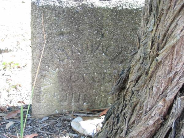 William AC?? July 1900;  | Goodna General Cemetery, Ipswich.  | 