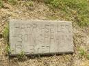 
Harry SEILER,
died 1953 aged 57 years?;
Graham, son;
Goomeri cemetery, Kilkivan Shire
