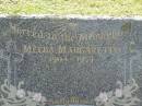 
Melba Margarette [no surname?],
1904 - 1959;
Goomeri cemetery, Kilkivan Shire
