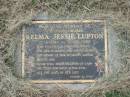 Relma Jessie LUPTON, mother, 27-11-1912 - 15-07-2003; Goomeri cemetery, Kilkivan Shire 
