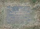 
Yvonne Winifred YOUNG (nee MAUDSLEY),
died 11 Feb 1999 aged 67 years;
Goomeri cemetery, Kilkivan Shire
