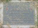 
Joyce Beryl HENNINGSEN,
died 19 April 1992 aged 76 years,
mother grandmother;
Goomeri cemetery, Kilkivan Shire
