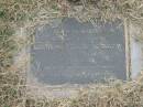 
Lachlan Robert GLASGOW,
son brother,
194-1979 - 13-1-1991;
Goomeri cemetery, Kilkivan Shire
