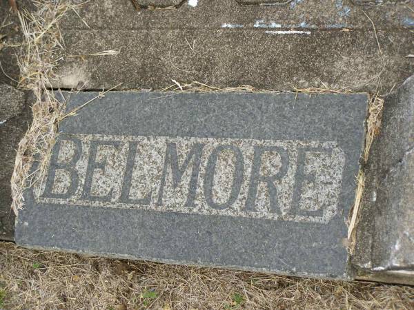 Edward Belmore FORSTER,  | husband,  | died 27 April 1940 aged 60 years;  | Goomeri cemetery, Kilkivan Shire  | 