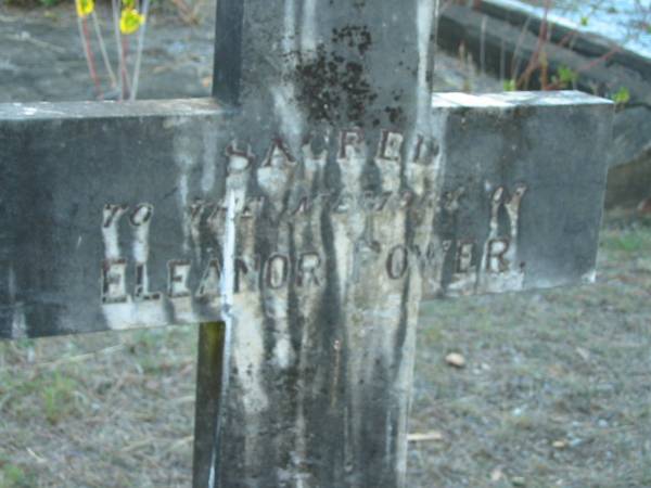 Eleanor POWER,  | died 11 April 1900 aged 80 years;  | Edwin COLLINGWOOD, grandson,  | died 13 Dec 1911 aged 15 years;  | Grandchester Cemetery, Ipswich  | 