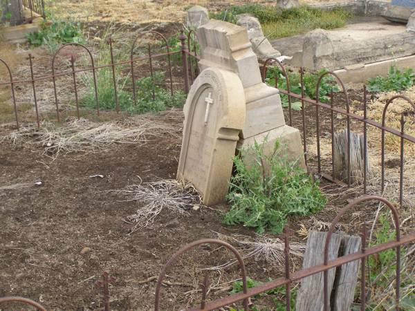 Mary Agnes MCDONNELL,  | native of Kings County Ireland,  | died 7 July 1899 aged 74 years;  | Greenmount cemetery, Cambooya Shire  | 