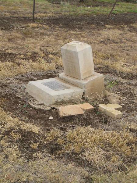 John (Cranky Jack) SLATERY,  | died Woodlawn Greenmount 8 April 1924  | aged 90 (92?) years,  | servant of the ALLEN family over 50? years;  | Greenmount cemetery, Cambooya Shire  |   |   | 