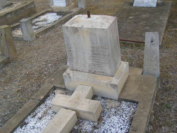 F. Wilhelm JANETZKI,  | father,  | died 11 Sept 1929 aged 37? years 11 months;  | Greenwood St Pauls Lutheran cemetery, Rosalie Shire  | 