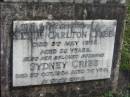 Edith Carlton CRIBB
5 May 1952
55 yrs
husband
Sydney CRIBB
5 Oct 1954
76 yrs
St Matthews (Anglican) Grovely, Brisbane
