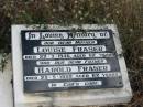 Louise FRASER
22-3-1946
aged 62
Harold FRASER
23-5-1950
aged 62
St Matthews (Anglican) Grovely, Brisbane